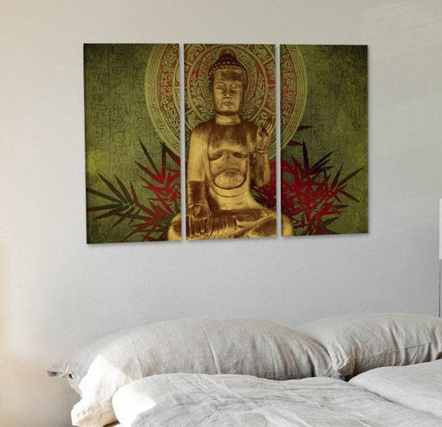 Stretched Canvas Zen Art - Saint Buddha