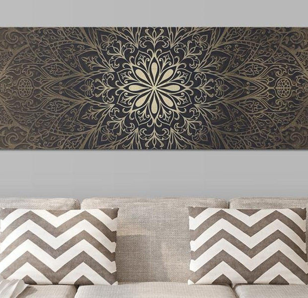 Stretched Canvas Zen Art - The Intricate Beauty