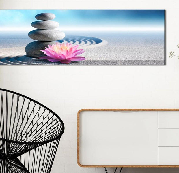 Stretched Canvas Zen Art - Zen Garden