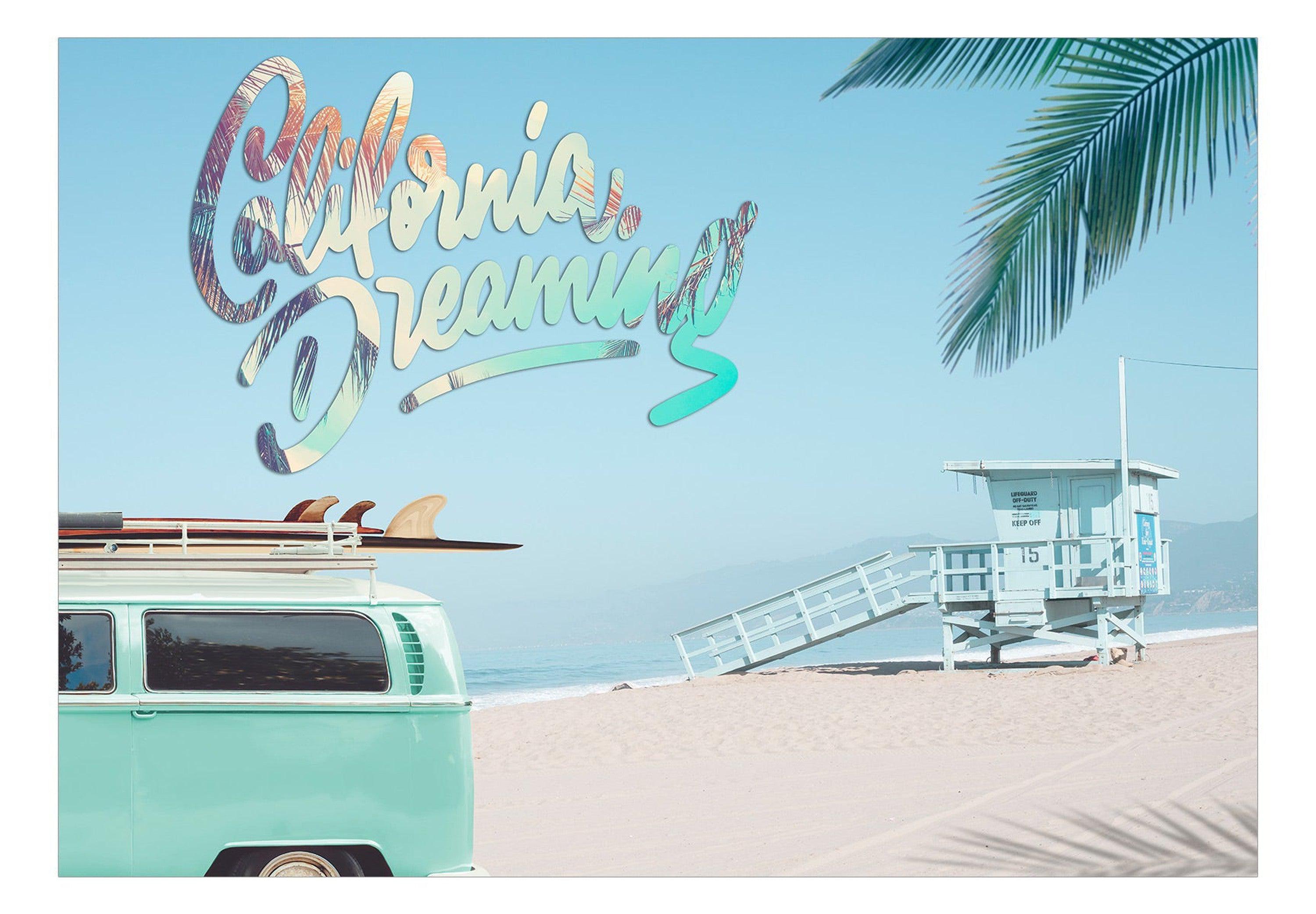 Surf Wallpaper Wall Mural - California Dreaming