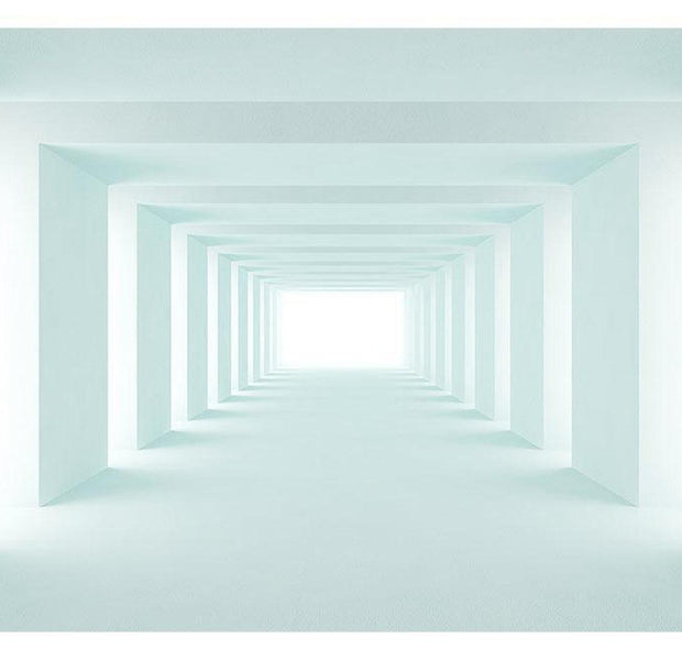 Peel & Stick 3D Illusion Wall Mural - Celadon Respite - Removable Wall Decals