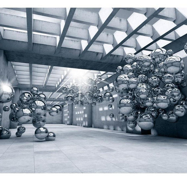 Peel & Stick 3D Illusion Wall Mural - Drop Of Abstraction - Removable Wall Decals