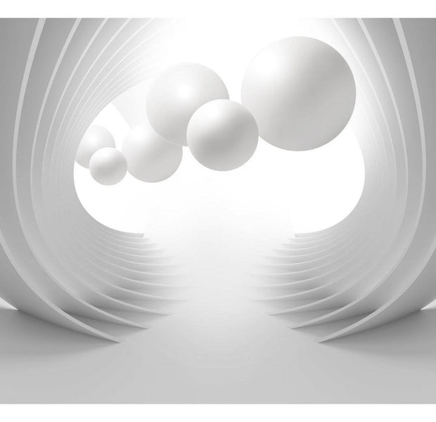 Peel & Stick 3D Illusion Wall Mural - Gate Of Modernity - Removable Wall Decals