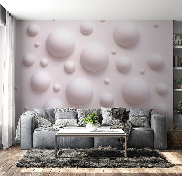 Peel & Stick 3D Illusion Wall Mural - Las Burbujas - Removable Wall Decals