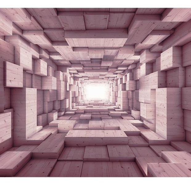 Peel & Stick 3D Illusion Wall Mural - Rectangular March - Removable Wall Decals