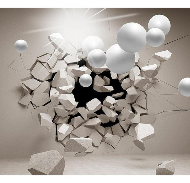 Peel & Stick 3D Illusion Wall Mural - Release Me! - Removable Wall Decals