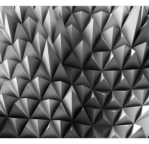 Peel & Stick 3D Illusion Wall Mural - Spiky Identity - Removable Wall Decals