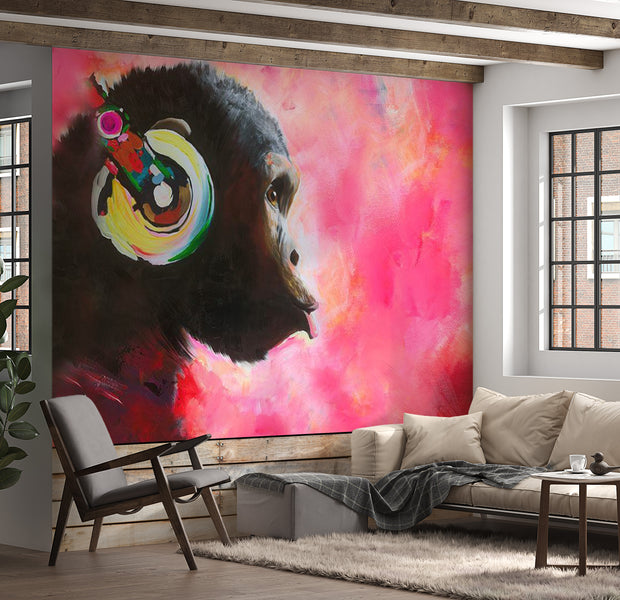 Animal Wallpaper Wall Mural - Music World