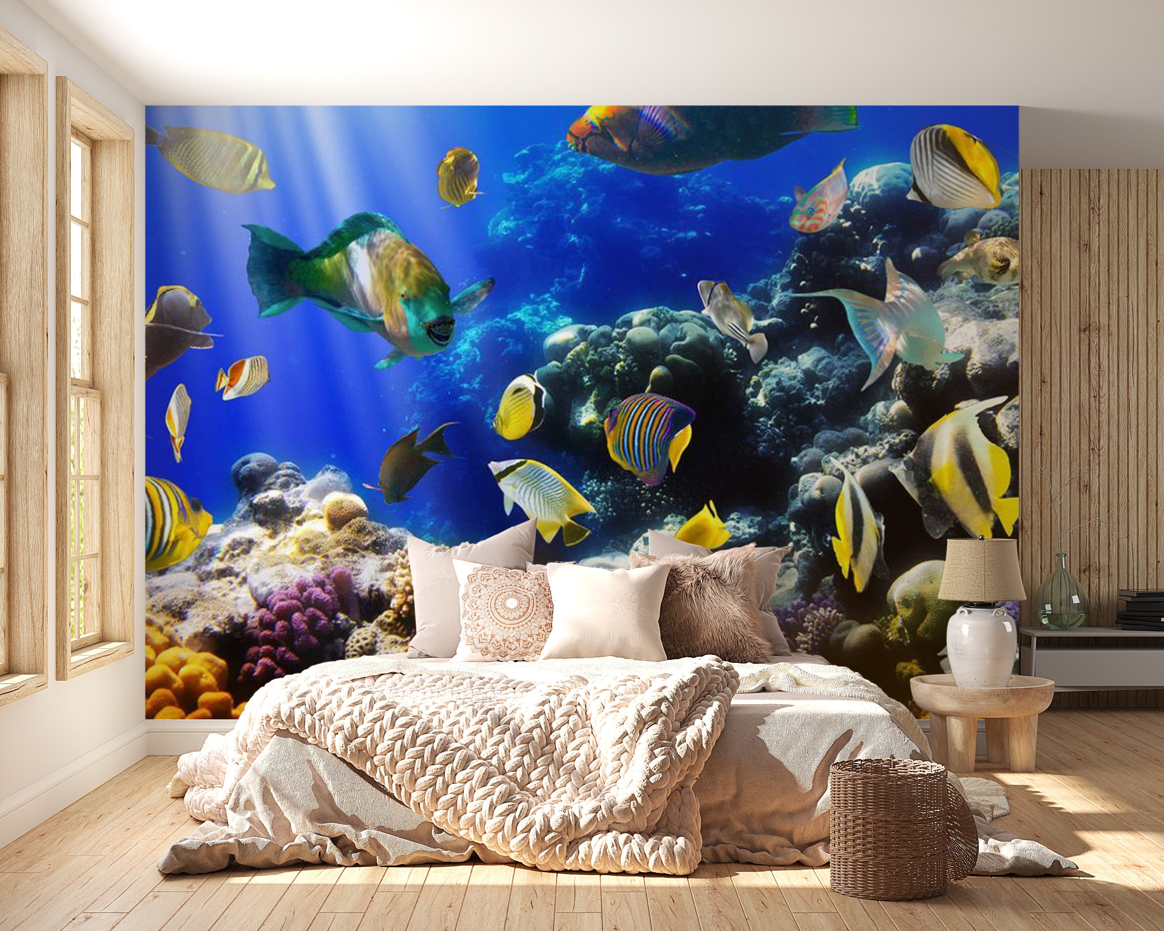 Animal Wallpaper Wall Mural - Underwater Adventure