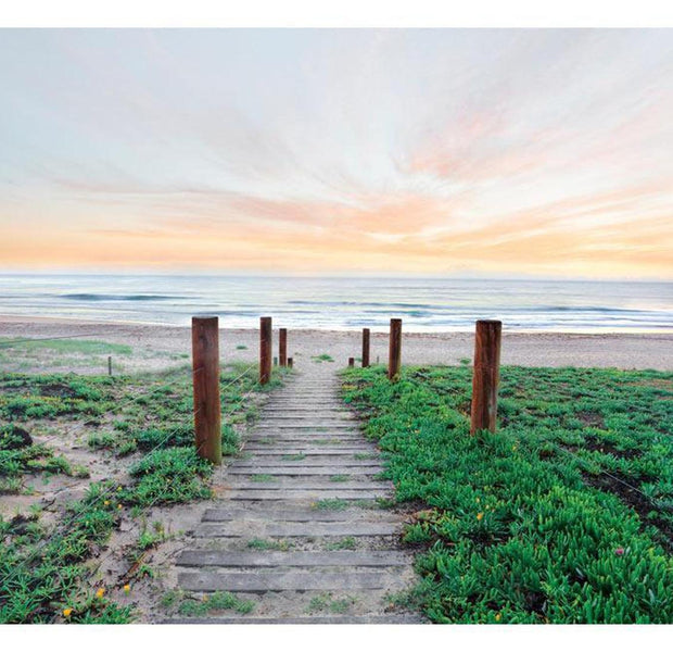 Peel & Stick Beach Wall Mural - Among The Grass - Removable Wall Decals