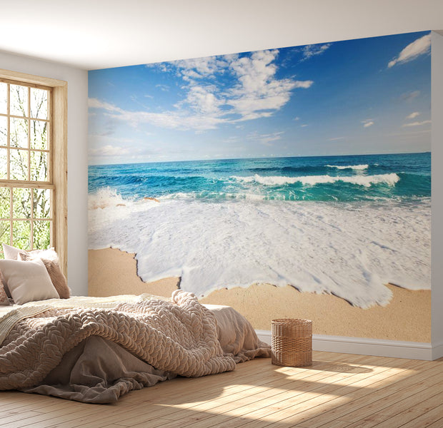 Peel & Stick Beach Wall Mural - By The Sea - Removable Wall Decals