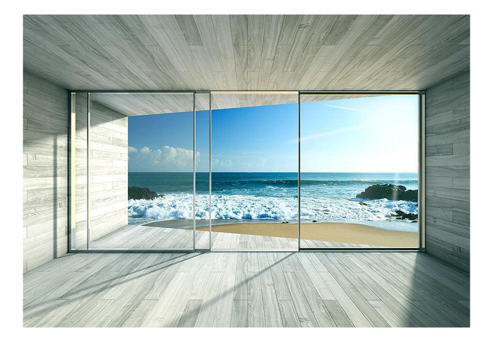 Peel & Stick Beach Wall Mural - Dream Come True - Removable Wall Decals