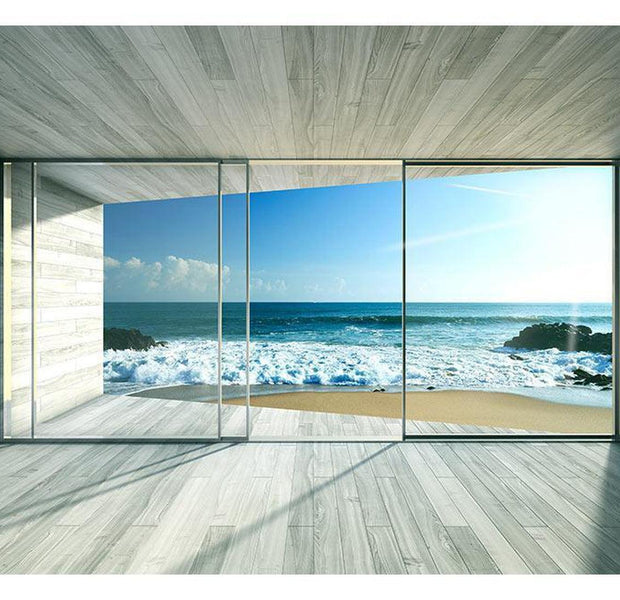 Peel & Stick Beach Wall Mural - Dream Come True - Removable Wall Decals