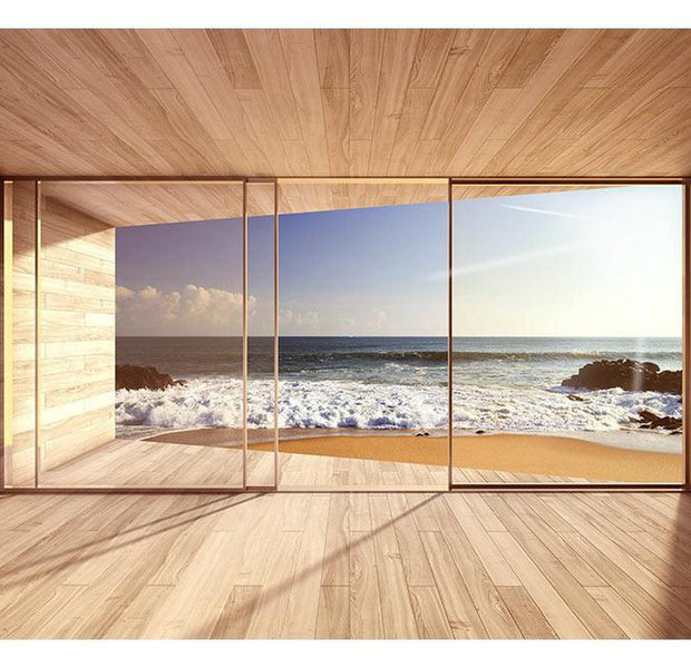Peel & Stick Beach Wall Mural - Dream View - Removable Wall Decals