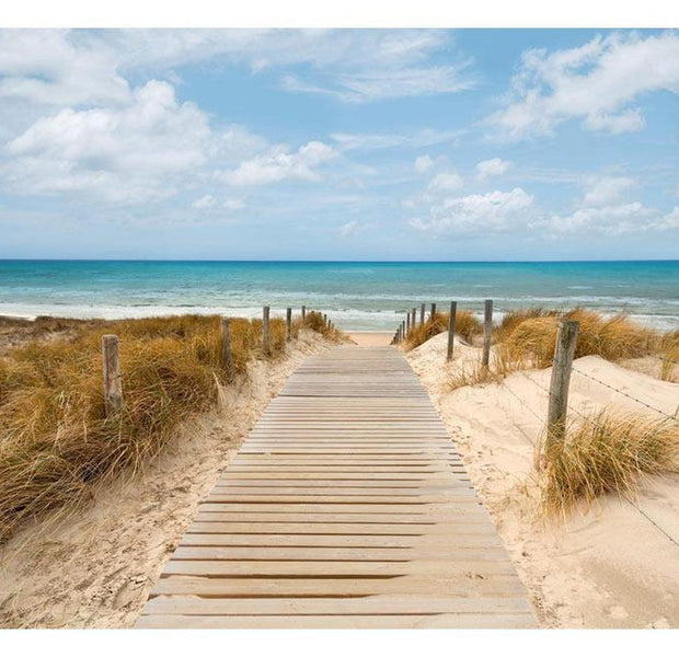 Peel & Stick Beach Wall Mural - Holiday Landscape - Removable Wall Decals