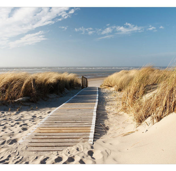 Peel & Stick Beach Wall Mural - Lonely Beach - Removable Wall Decals