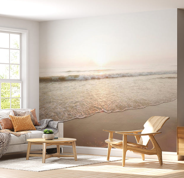 Peel & Stick Beach Wall Mural - Magnificent Morning - Removable Wall Decals