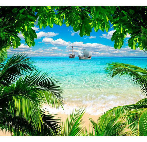 Peel & Stick Beach Wall Mural - Phuket Province - Removable Wall Decals