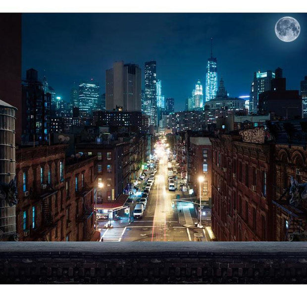 Peel & Stick Wall Mural - Sleepy New York - Removable Wall Decals