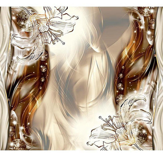 Peel & Stick Floral Wall Mural - Ethereal Sheen - Removable Wall Decals