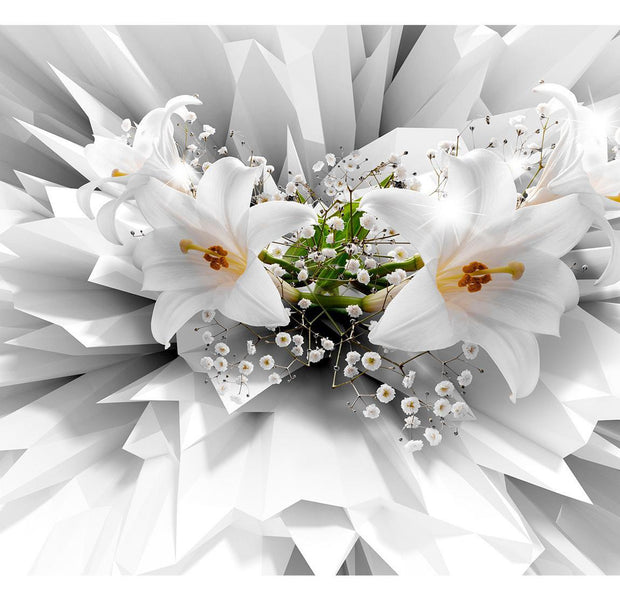 Peel & Stick Floral Wall Mural - Floral Explosion - Removable Wall Decals