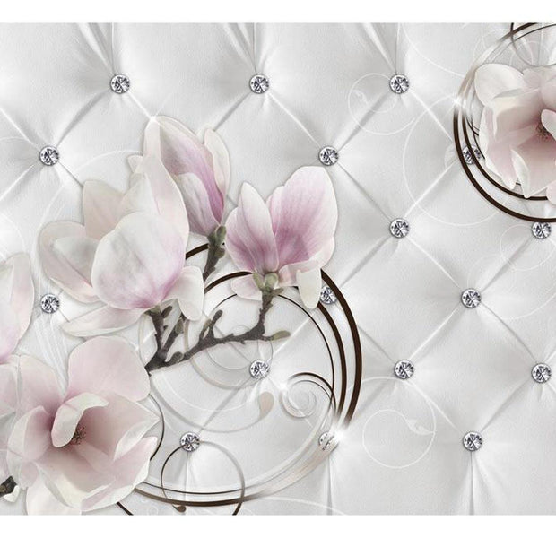 Peel & Stick Floral Wall Mural - Flower Luxury - Removable Wall Decals