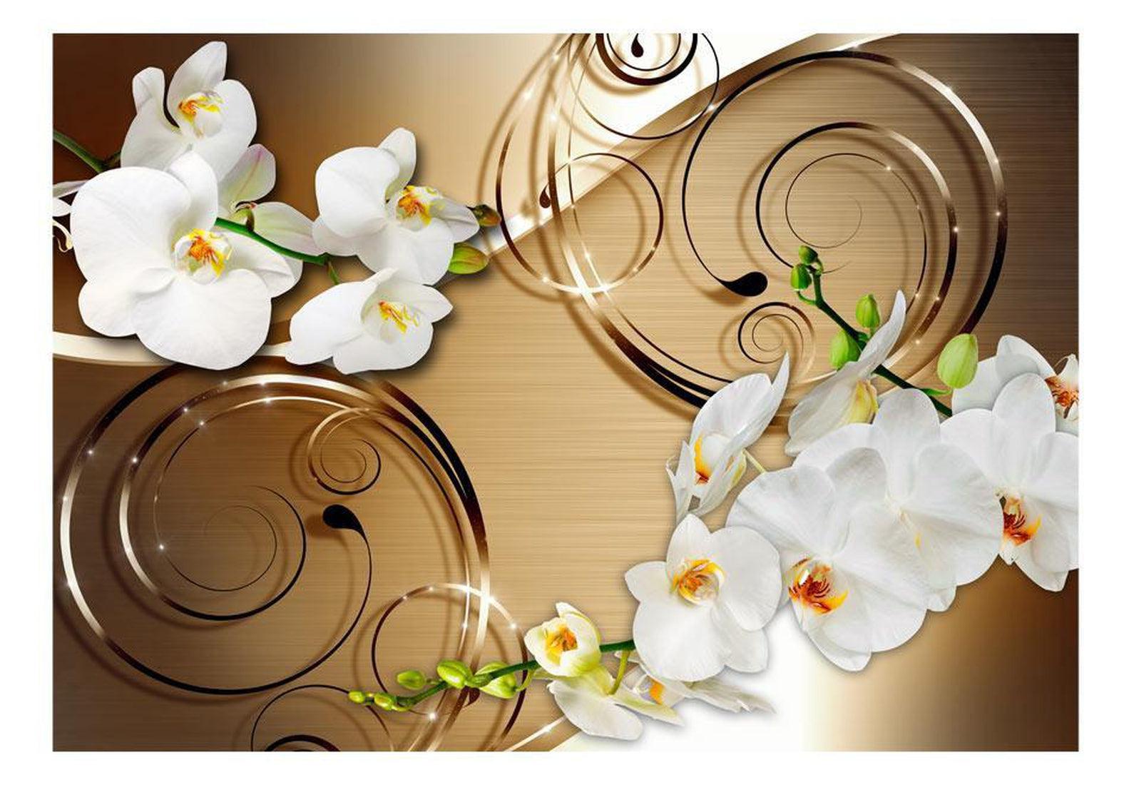 Peel & Stick Floral Wall Mural - Forbearance - Removable Wall Decals