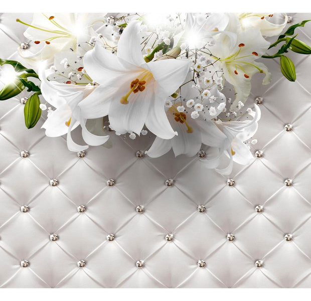 Peel & Stick Floral Wall Mural - Princess Of Elegance - Removable Wall Decals