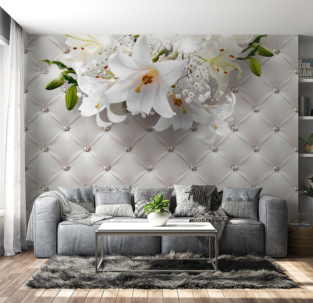 Peel & Stick Floral Wall Mural - Princess Of Elegance - Removable Wall Decals