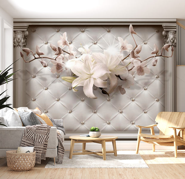 Peel & Stick Floral Wall Mural - Royal Elegance - Removable Wall Decals