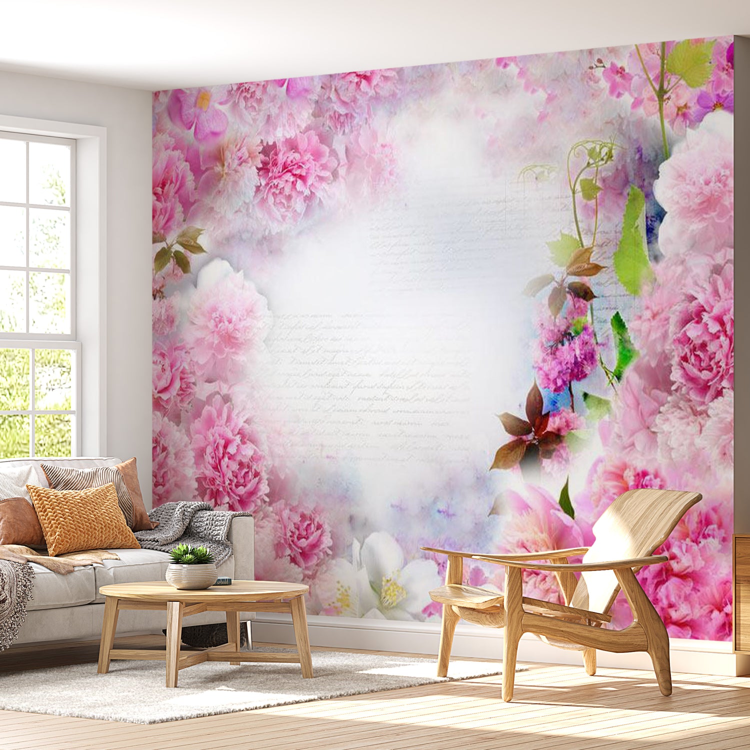 Peel & Stick Floral Wall Mural - Smell Of Cloves - Removable Wall Decals