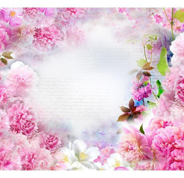 Peel & Stick Floral Wall Mural - Smell Of Cloves - Removable Wall Decals