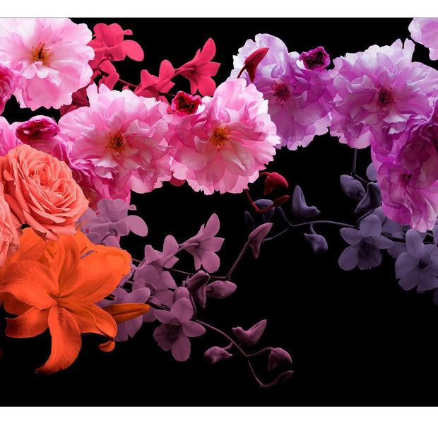 Peel & Stick Floral Wall Mural - Spring Cocktail - Removable Wall Decals