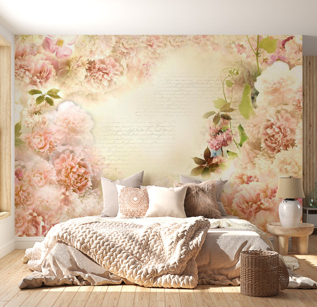 Peel & Stick Floral Wall Mural - Spring Fragrance - Removable Wall Decals