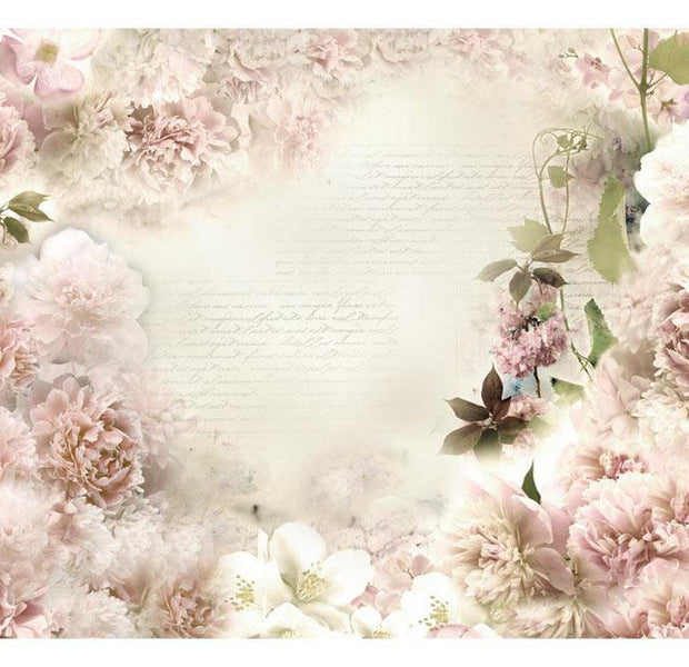 Peel & Stick Floral Wall Mural - Subtle Scent - Removable Wall Decals