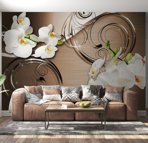 Peel & Stick Floral Wall Mural - Trust - Removable Wall Decals