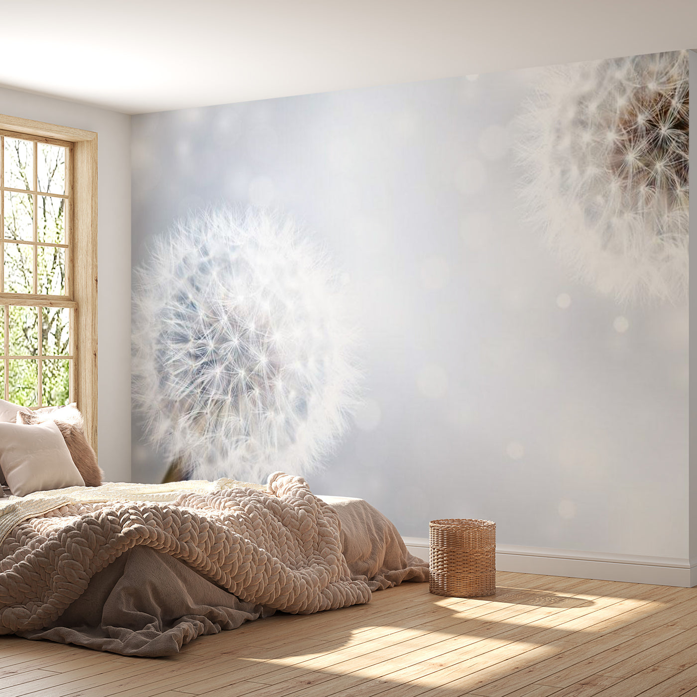 Peel & Stick Floral Wall Mural - Unpredictable Moments - Removable Wall Decals