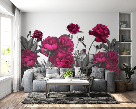 Peel & Stick Floral XXL Wall Mural - Lush Meadow- Removable Wall Decals
