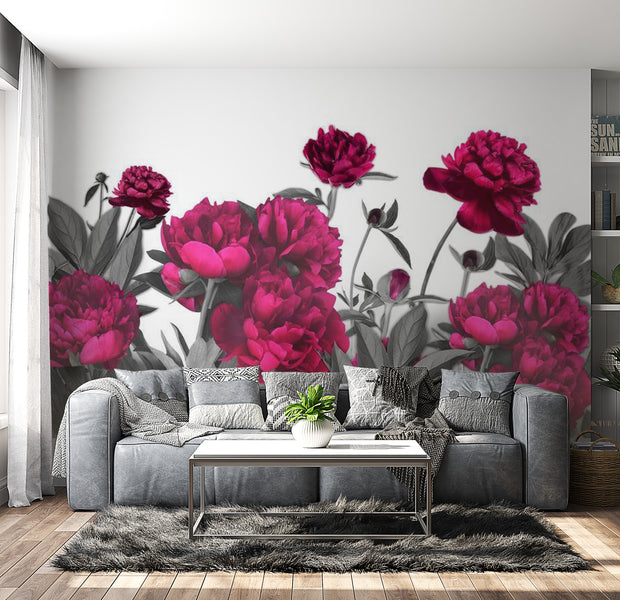 Peel & Stick Floral XXL Wall Mural - Lush Meadow- Removable Wall Decals