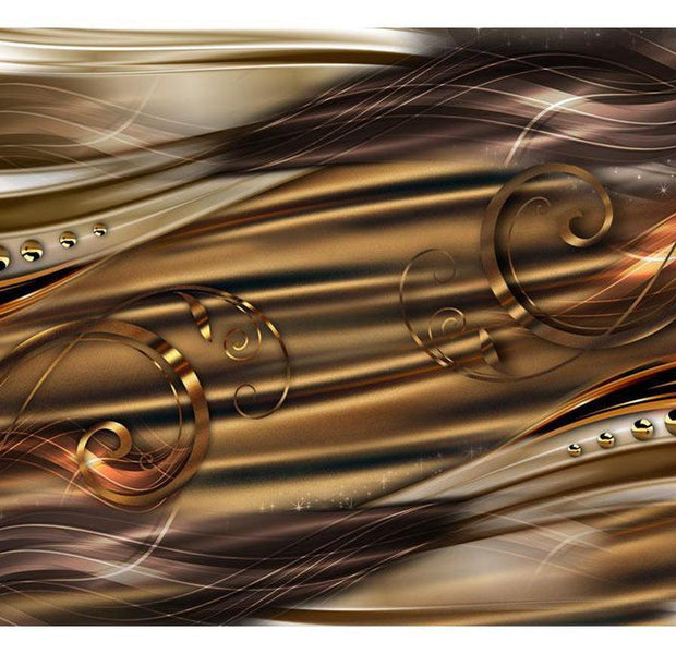 Peel & Stick Glam Wall Mural - Amber Haven - Removable Wall Decals