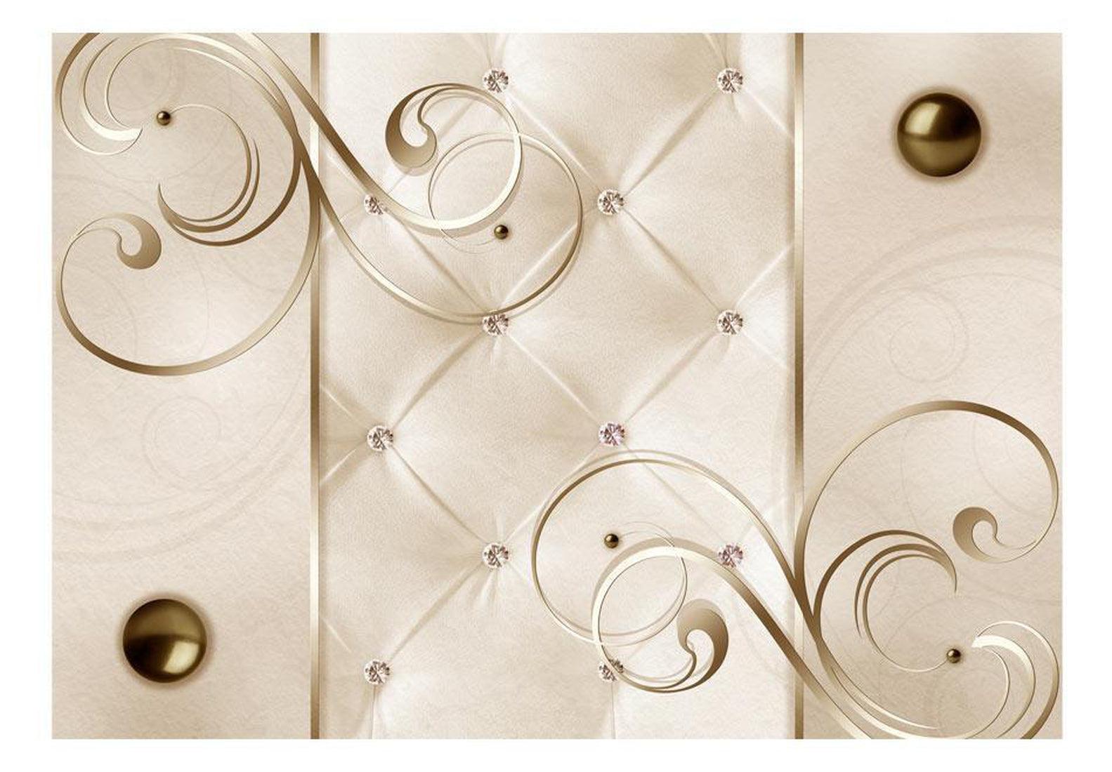 Peel & Stick Glam Wall Mural - Elegant Accent - Removable Wall Decals