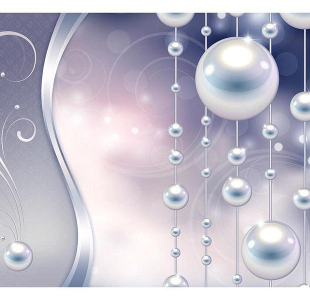 Peel & Stick Glam Wall Mural - Pearl Delight - Removable Wall Decals