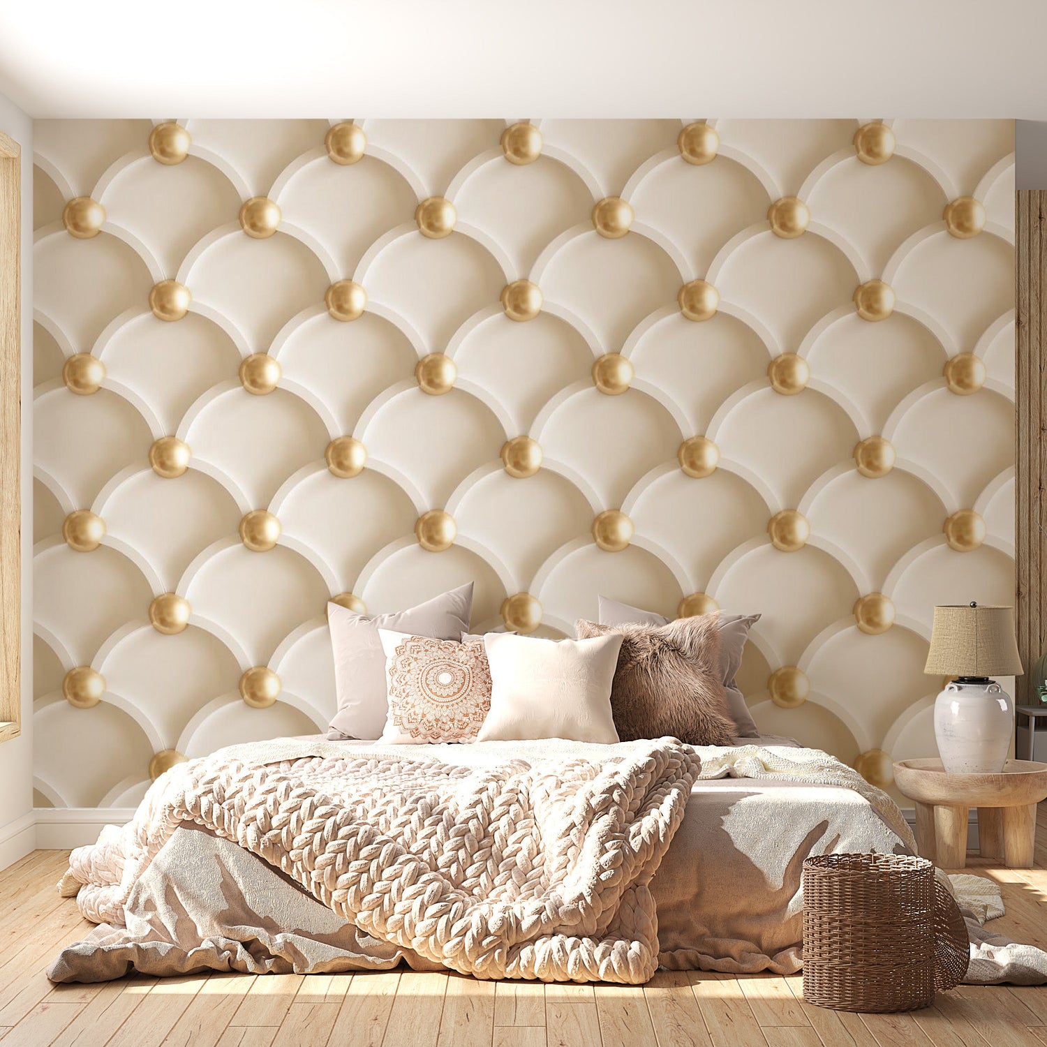 Peel & Stick Glam Wall Mural - Perfect Harmony - Removable Wall Decals