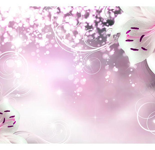 Peel & Stick Glam Wall Mural - Spell Of Lily - Removable Wall Decals