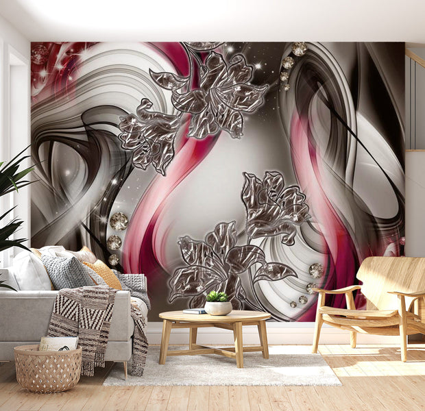 Peel & Stick Glam Wall Mural - Stellar Ballet - Removable Wall Decals