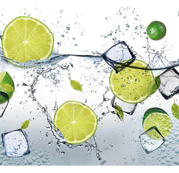 Peel & Stick Kitchen Wall Mural - Refreshing Wave - Removable Wall Decals