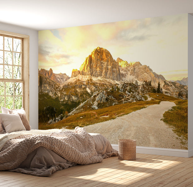 Peel & Stick Nature Wall Mural - Beautiful Dolomites - Removable Wall Decals