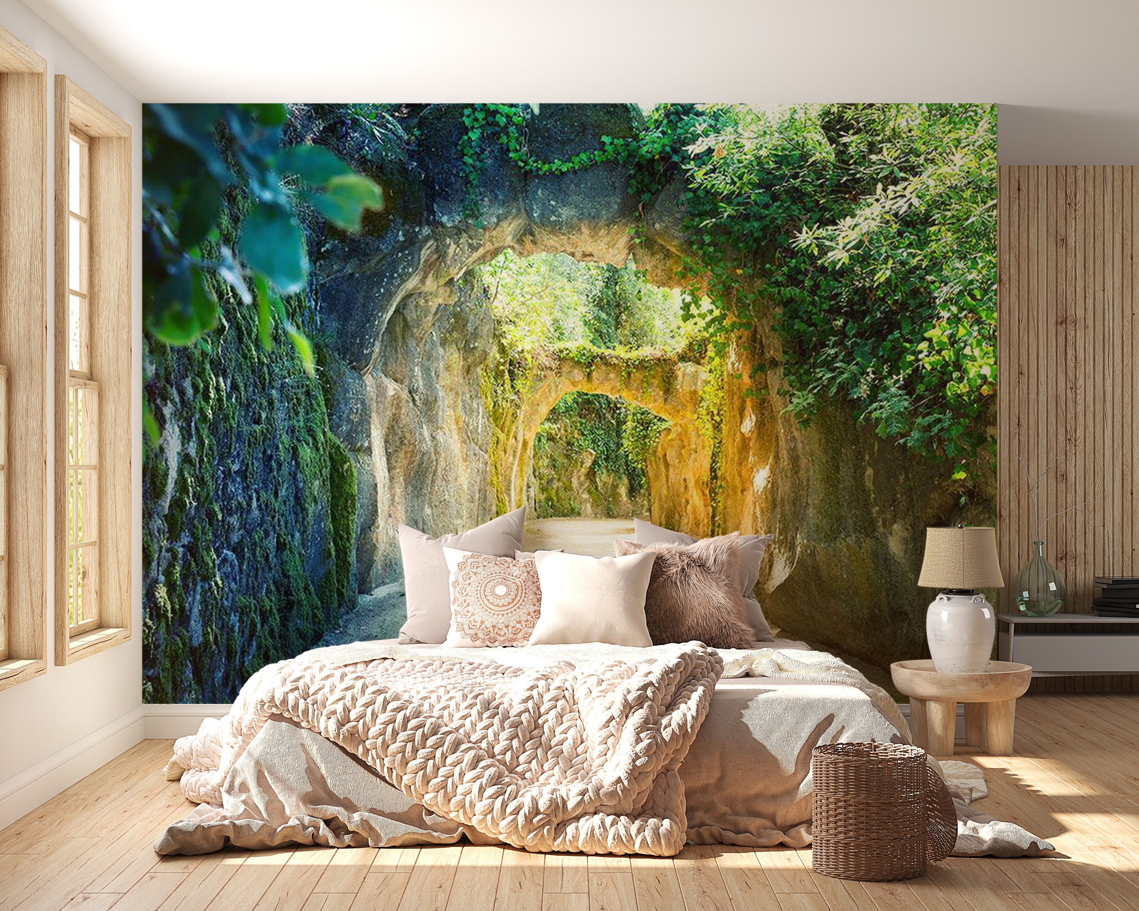 Peel & Stick Nature Wall Mural - Via Naturae - Removable Wall Decals