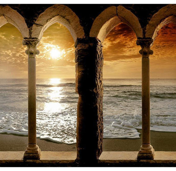 Peel & Stick Tropical Wall Mural - Idyll - Removable Wall Decals