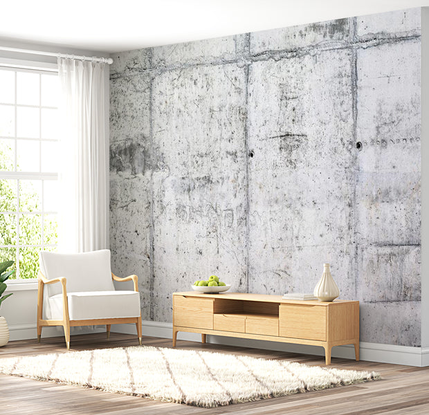 Peel & Stick Wall Mural - Concrete Wall - Removable Wall Decals